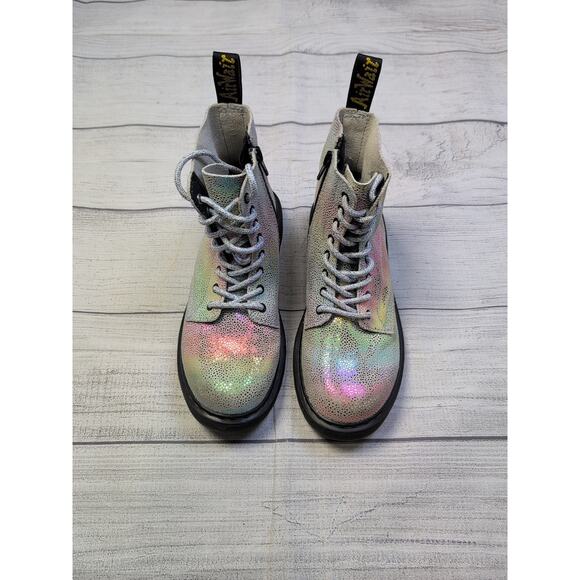3 Dr. Martens Multi Glitter 1460 Pascal Y Boots - Picture 2 of 10